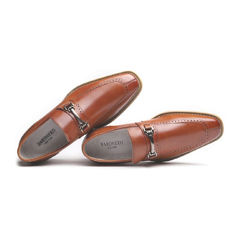 Men‘s Genuine Leather Oxford Business Dress Shoes - Picture 6 of 7
